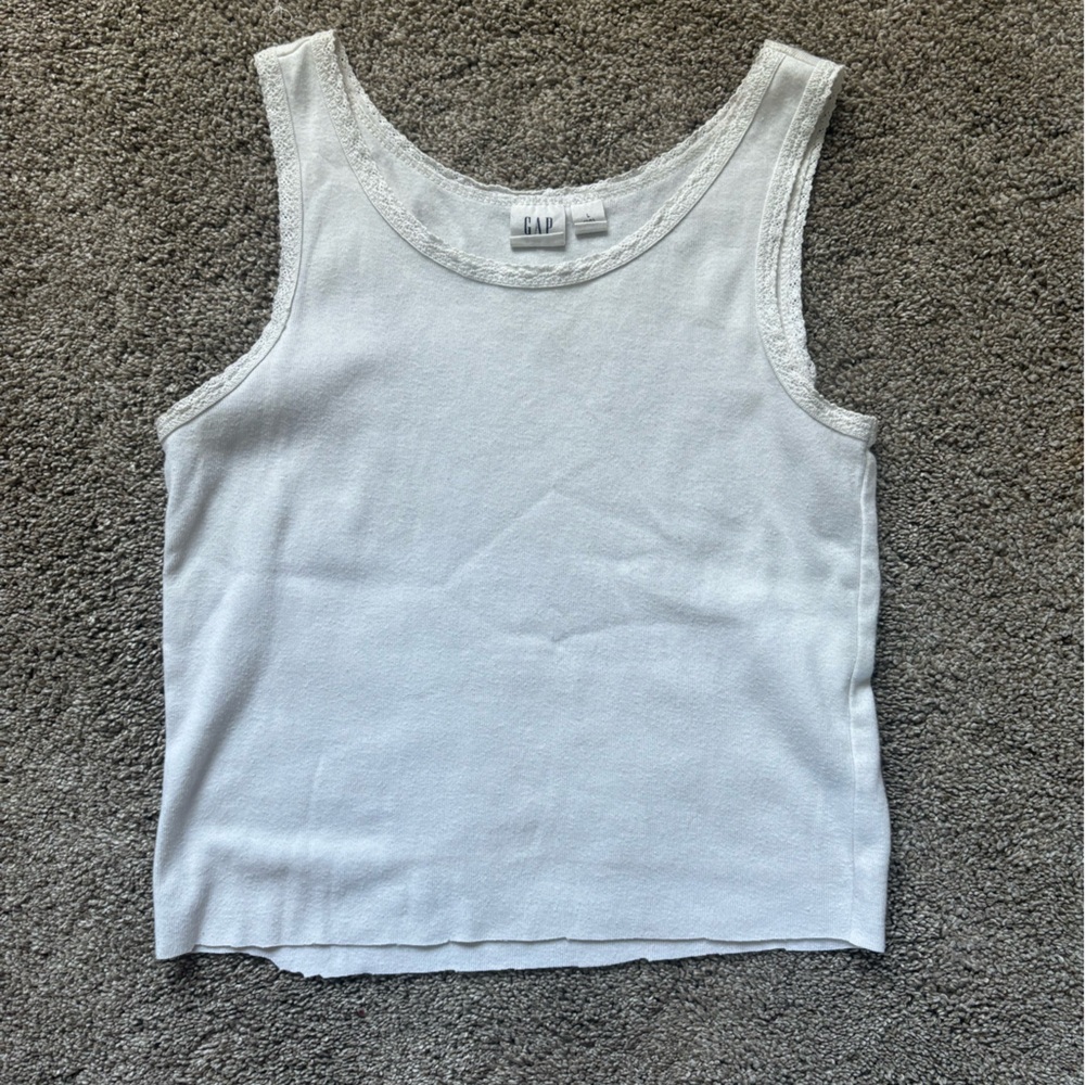 White tank top